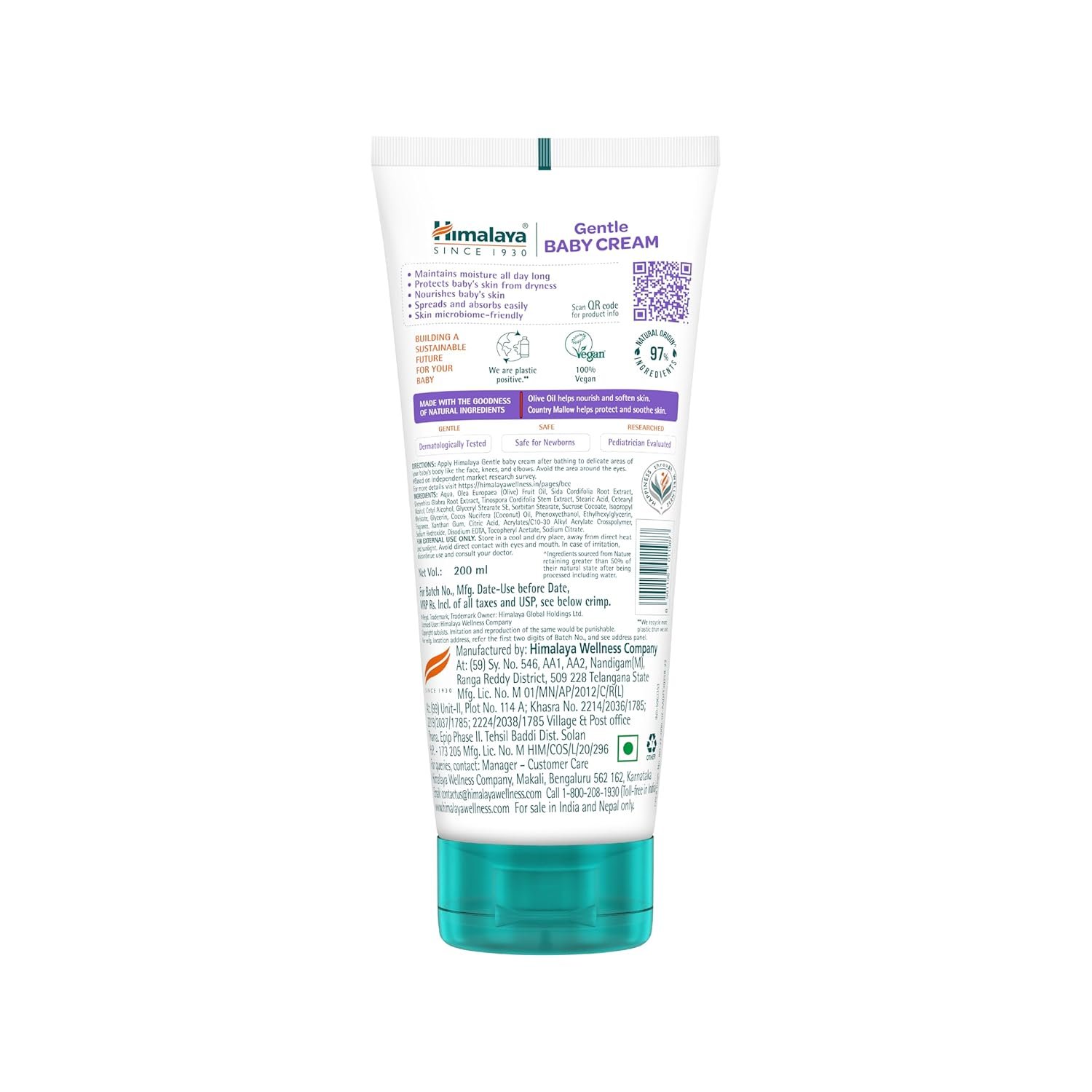 Himalaya Gentle Baby Cream 100ml thumbnail