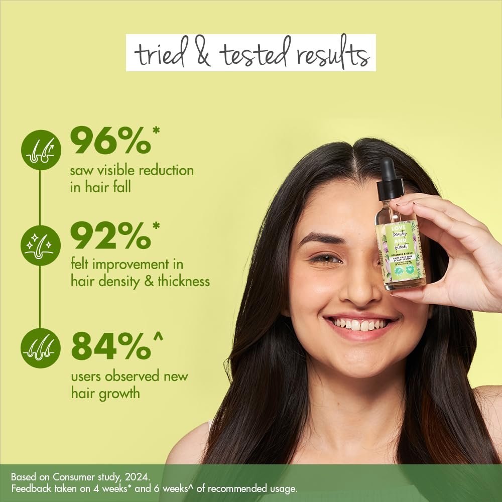 Love Beauty and Planet Onion & Rosemary Anti-Hairfall Scalp Serum with Dynagen, Paraben-Free, 50ml thumbnail