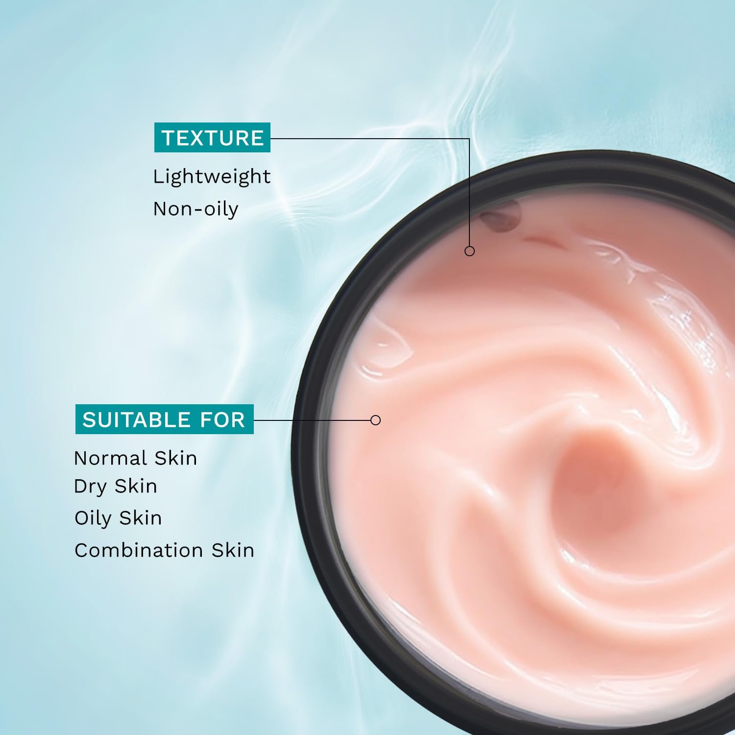 PILGRIM French Red Vine Youthful Glow Moisturizer SPF 30 with Vitamin C, Rosehip Oil For Anti Ageing, Sun Protection PA+++, Daily Use, Dry, Oily, Combination Skin, Men & Women, 50g thumbnail