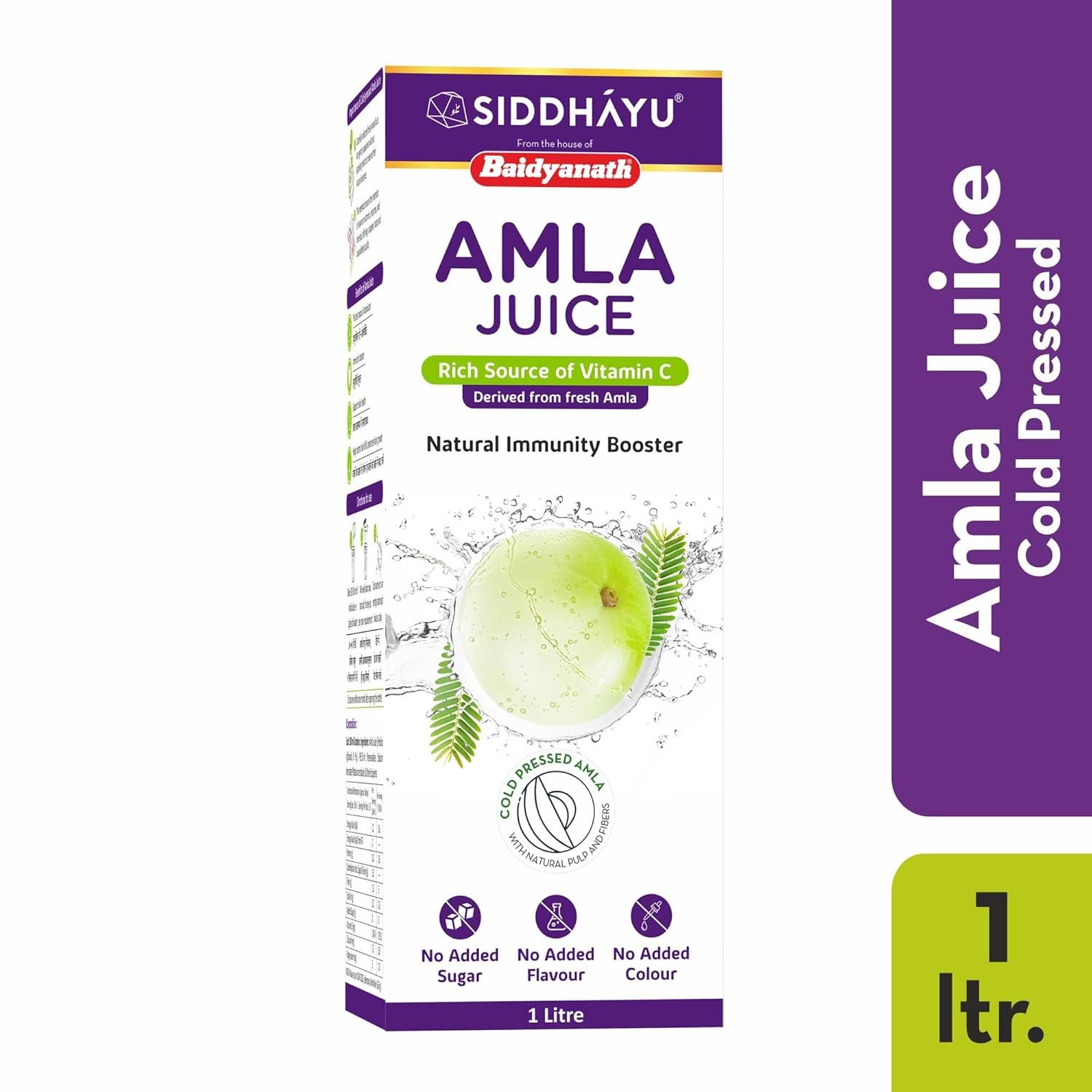 Baidyanath Asli Ayurved Amla Juice / 1 Ltr thumbnail