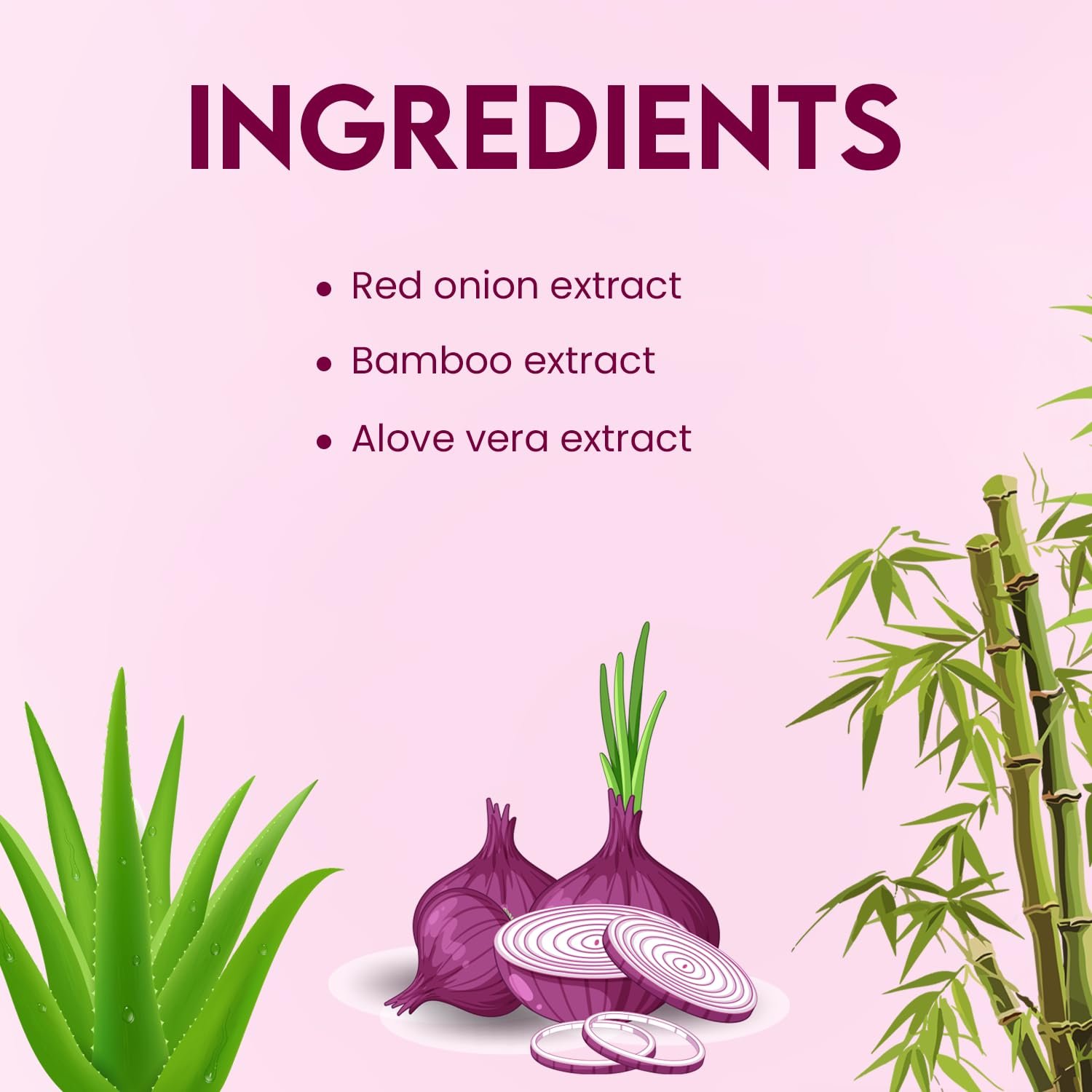 Jovees Herbal Red Onion Oil & Bamboo Strengthening Shampoo | Gives Smooth, Strong And healthy hair | For All Hair Types 300ML thumbnail