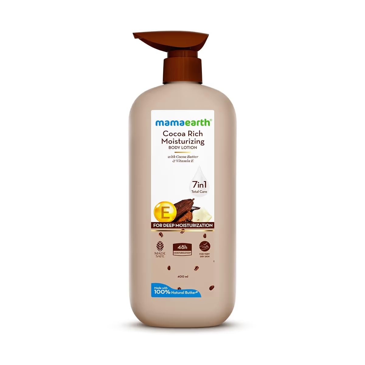 Mamaearth Cocoa Rich Moisturizing Body Lotion 400ml