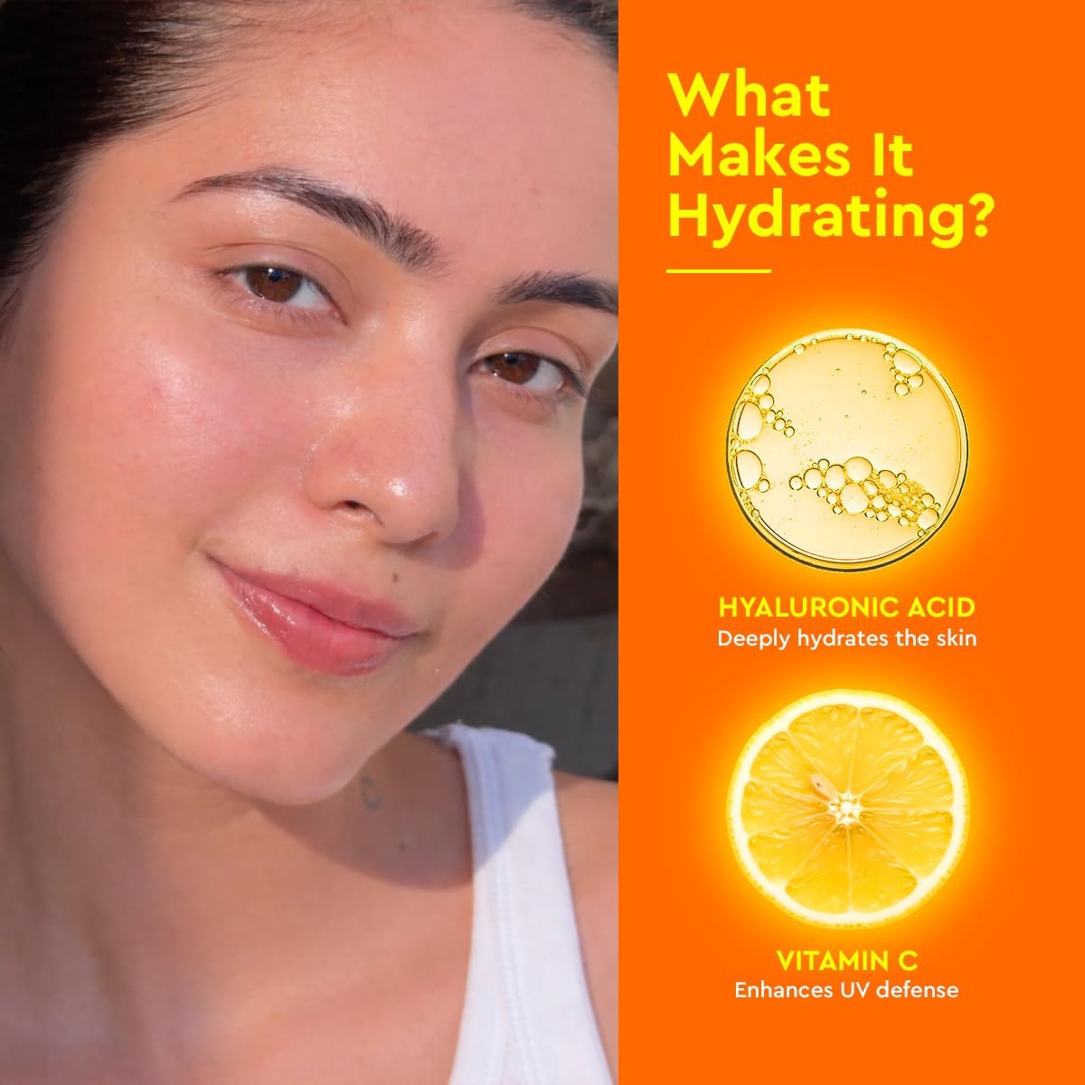 VLCC Aqua Light Sunscreen Gel SPF 70 PA++++ | Ultra-High UV Protection For All Skin Type | No White Cast | Non-Greasy, Fast-Absorbing | Hyaluronic Acid & Vitamin C | 100g thumbnail