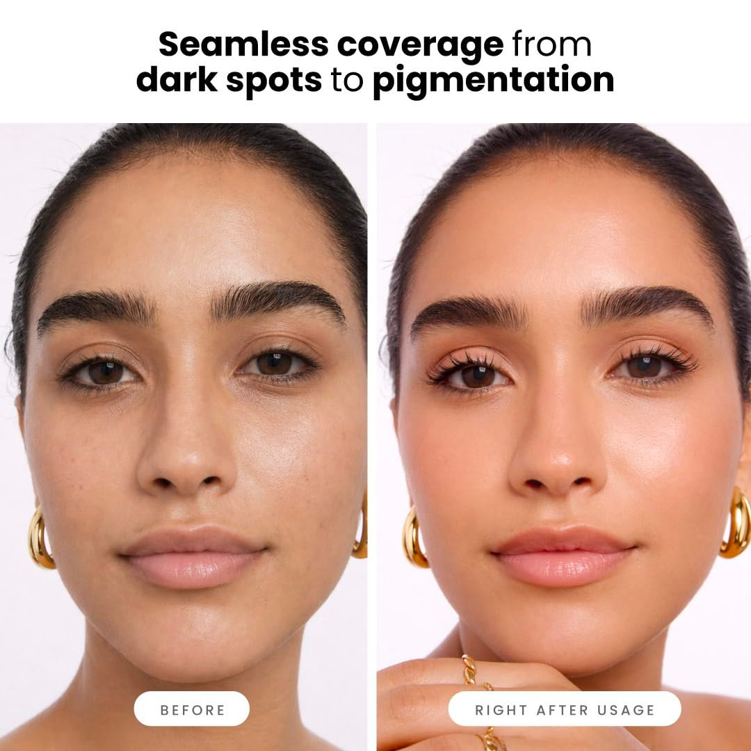 Foxtale SPF 50 PA++++ Tinted Sunscreen, 03 Caramel | in-Vivo Tested & UVA/B Protection | Niacinamide & Vitamin E | Daily Wear, Blurs Pores, Evens Tone, Matte Finish, Non-Greasy |50ml thumbnail