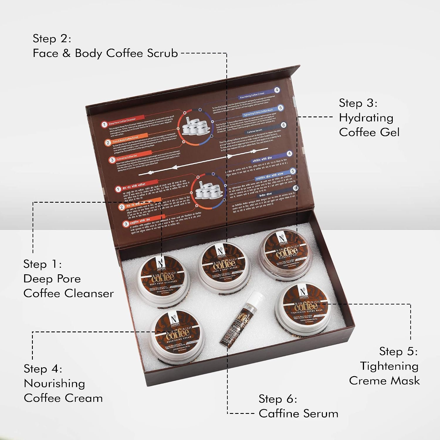 NutriGlow Natural’s Raw Irish Coffee Facial Kit thumbnail