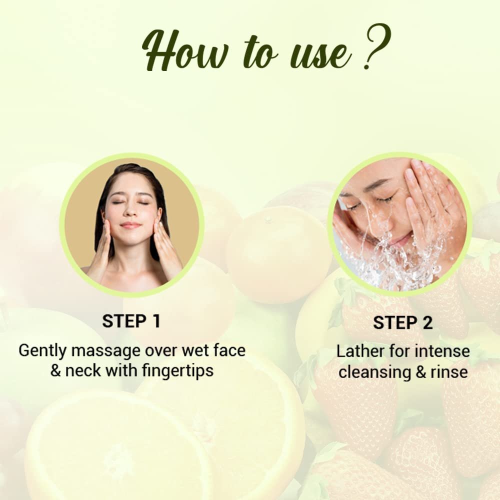 Biotique Fruit Brightening Face Wash| Ayurvedic and Organically Pure| Advanced Swiss Technology |100% Botanical Extracts| Suitable for All Skin Types | 200mL thumbnail