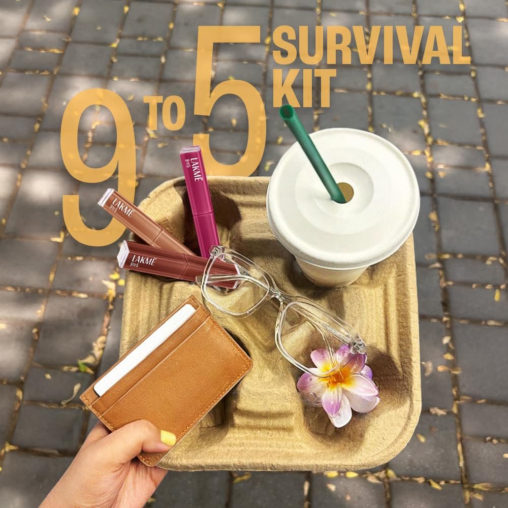 Lakme 9to5 Lip Tattoo Matte Slim Stick, Sangria Weekend, 2g, for Intense Color and Full Coverage, with Bakuchiol and Vitamin E, Smudgeproof and Waterproof, Long-Lasting Lipstick for Women thumbnail