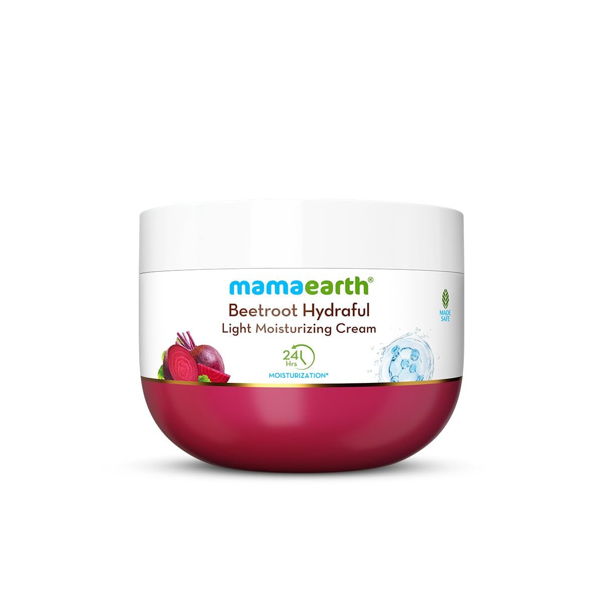 Mamaearth Beetroot Hydraful Light Moisturizing Cream 200g