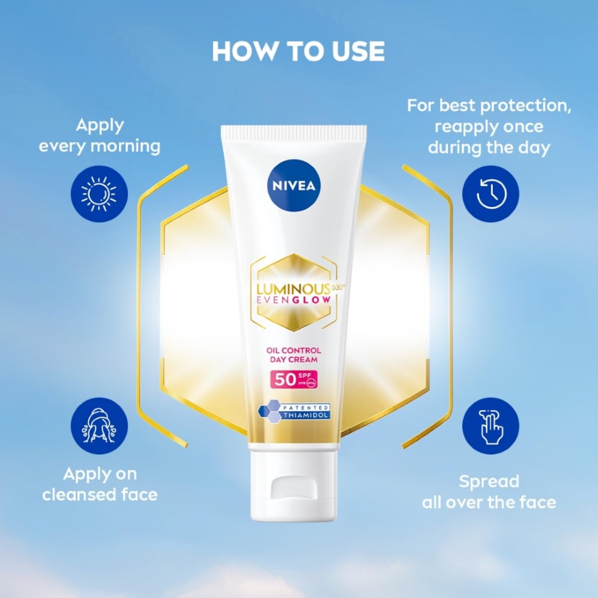 NIVEA Luminous Even Glow Anti-Spot Day Cream 40ml thumbnail