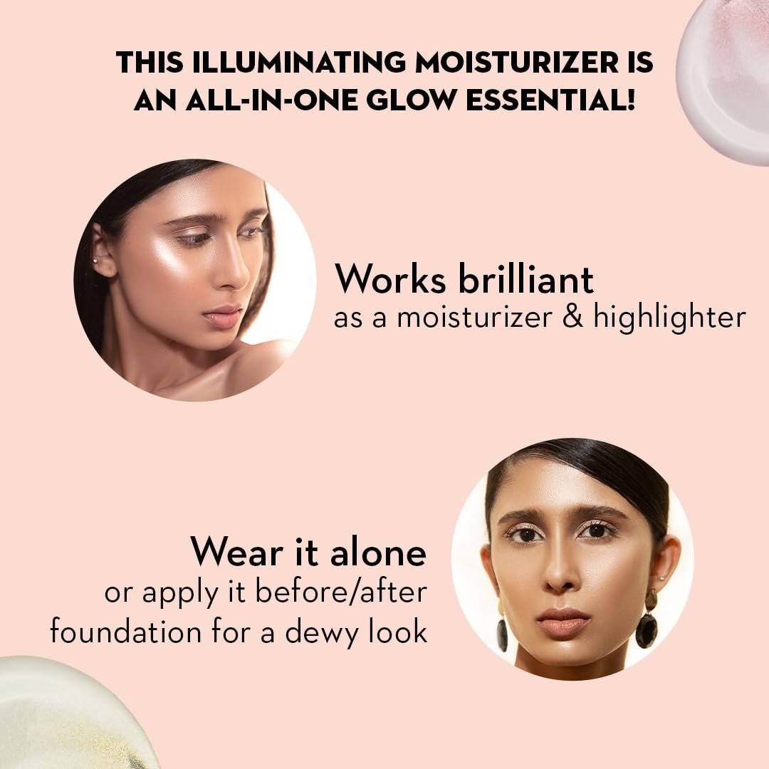 SUGAR Cosmetics Bling Leader Illuminating Moisturizer with Kojic Acid | Strobe Cream + Highlighter | 2-in-1 Glow Cream for Indian Skin | Dewy Finish | 50ml - 01 Gold Diggin thumbnail