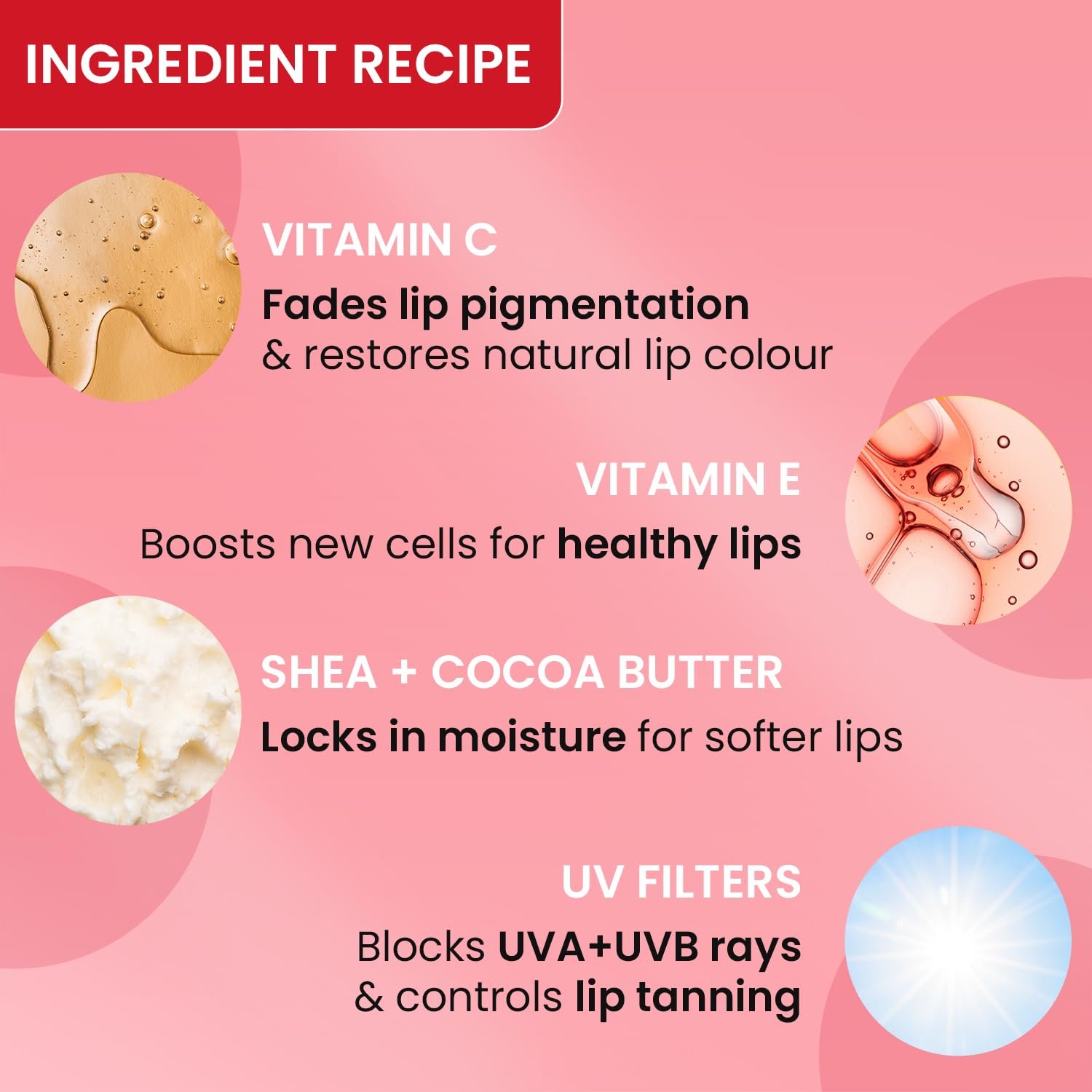 Dot & Key Strawberry Lip Balm (12gm) for Moisturization | Soft and Naturally Brightens Lips |Tinted Lip Balm with SPF 50 & Vitamin C + E | Lipbalm for Dry & Dark Lips thumbnail