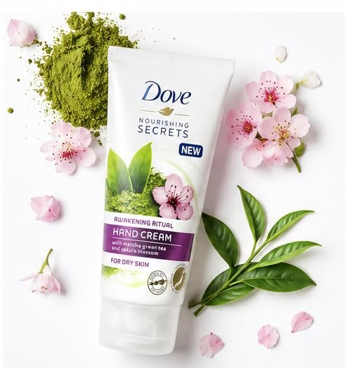 Dove Awakening Ritual Hand Cream With Match Green Tea & Sakura Blossom 75 ml thumbnail