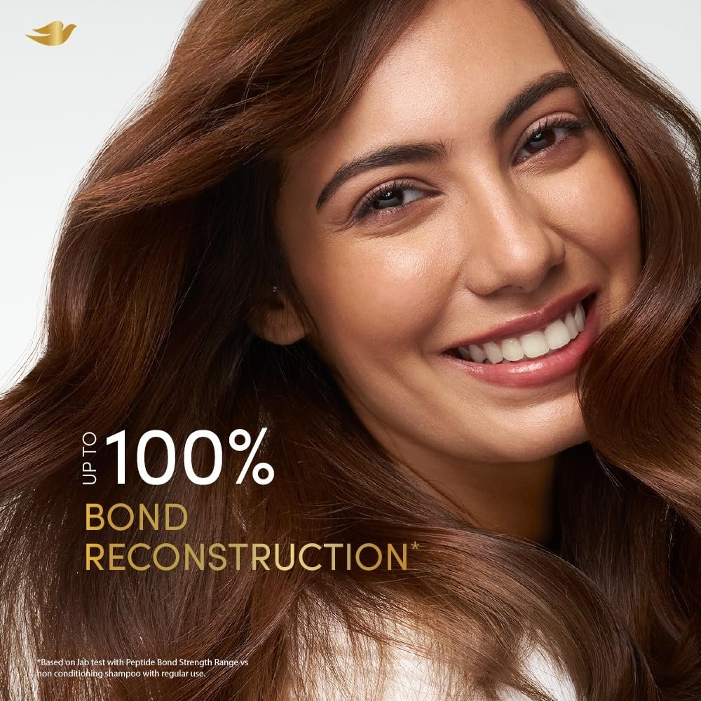 Dove Peptide Bond Strength Conditioner for Dry & Damaged Hair - 175 ml | Enriched with PROTEIN PEPTIDES | Reconstructs broken Bonds for Fortified, Detangled & Smooth Hair thumbnail