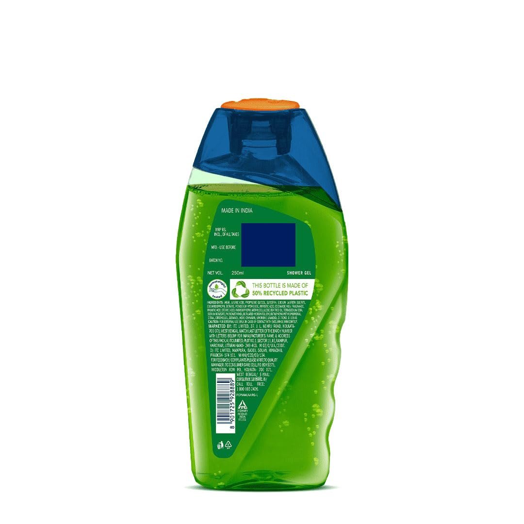 Fiama Men Body Wash Shower Gel Quick Wash, 250ml, Body Wash for Men with Skin Conditioners for Moisturised, Soft & Refreshed Skin, Mens Moisurising Bodywash for Dry Skin thumbnail
