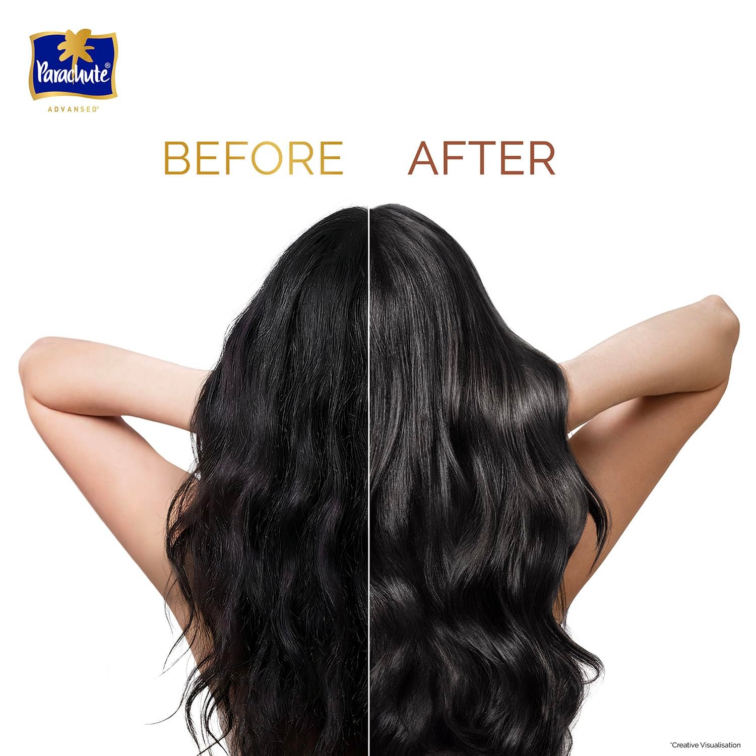 Parachute Advansed Protein Shampoo with Coconut Milk & Shikakai |  Paraben free | For Men & Women |  80ml thumbnail