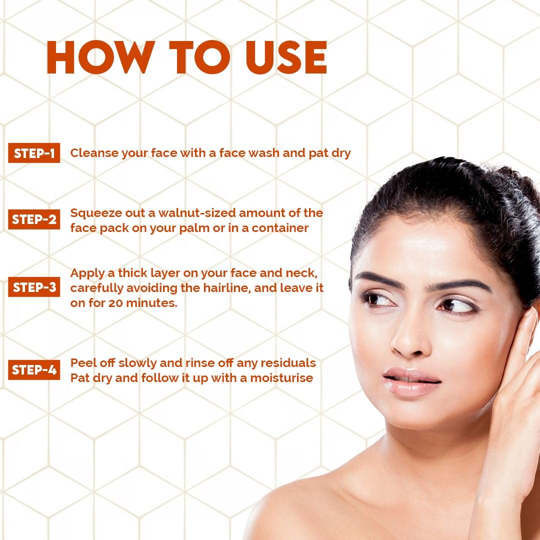 Jovees Herbal Apricot & Honey Peel Off Mask 100 GM | For Pore Tightening and Skin Nourishment | All Skin Types | Paraben & Alcohol Free thumbnail
