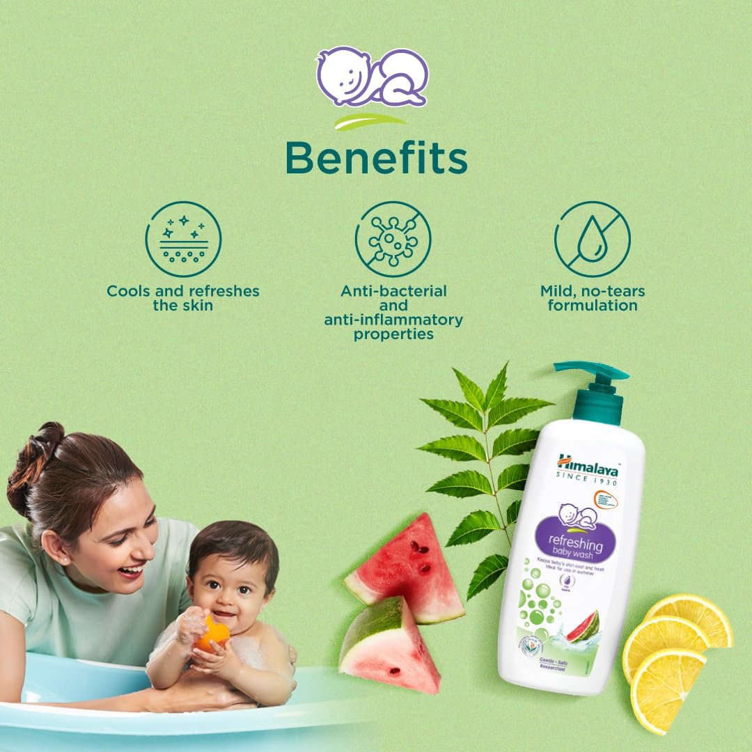 Himalaya Refreshing Baby Wash /200ml thumbnail