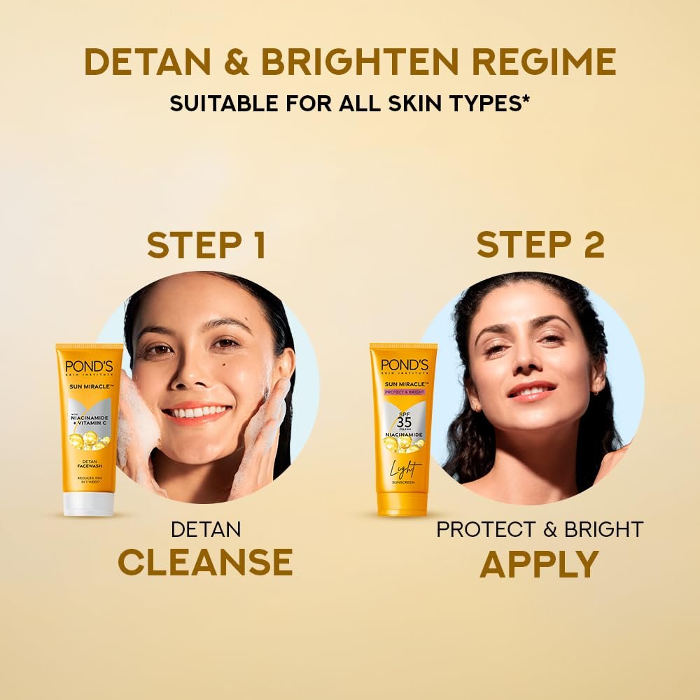 POND'S Serum boost sunscreen For All skin types prevent and fade dark patches with the power of SPF 55 and NIACINAMIDE-C Serum 100g thumbnail