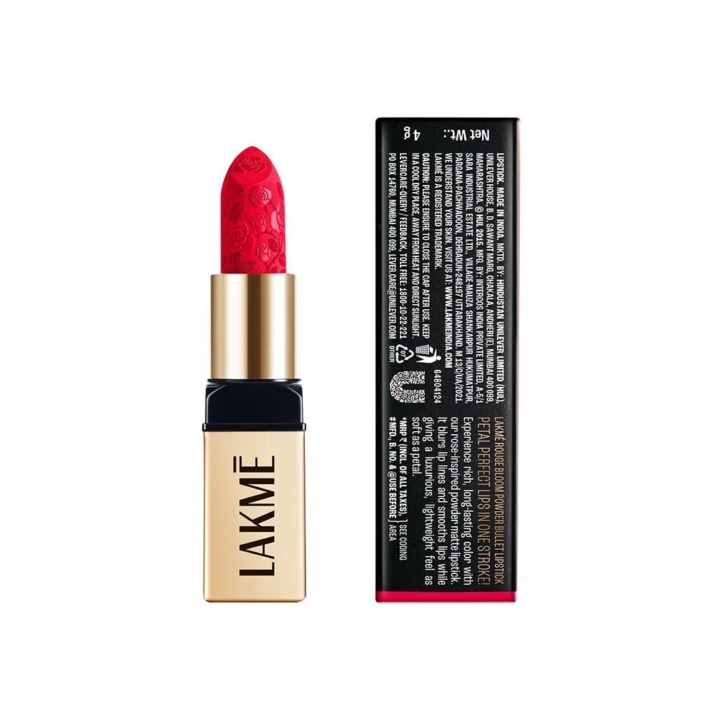 LAKMÉ Rouge Bloom Powder Matte Bullet Cherry Blossom 207-4gm thumbnail