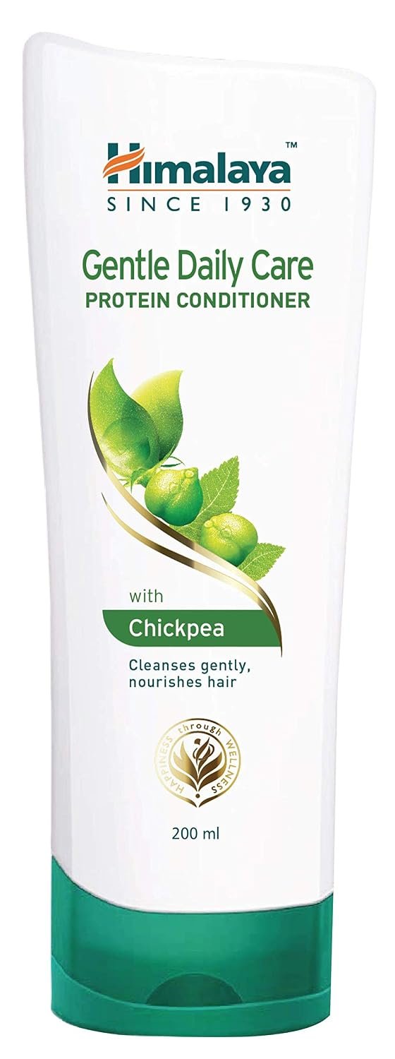 Himalaya Gentle Daily Care Protein Conditioner | Daily Use Conditioner for Detangled & Silky Smooth Hair | Nourishes Dry Hair | With China Rose, Lotus, Chickpea & Oats | For Women & Men | 20