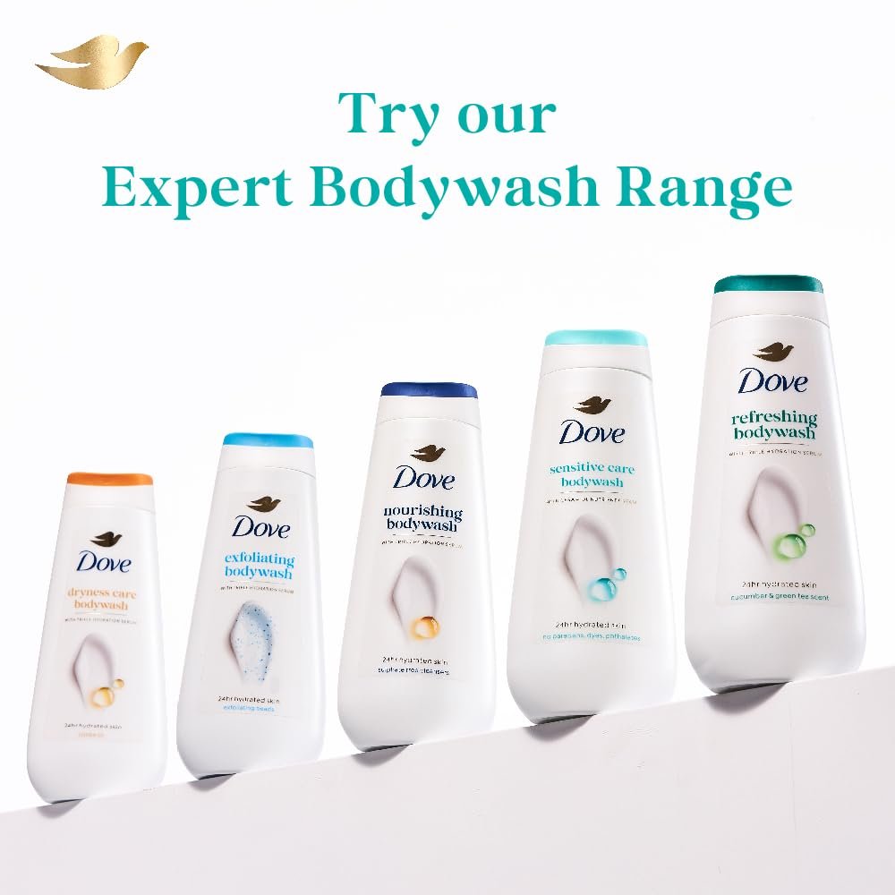 Dove Sensitive Care Body Wash with Triple Hydration Serum – 300ml | Gentle Cleansing for Soft, Smooth & Comforted Skin thumbnail