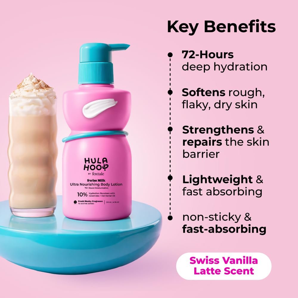 Hula Hoop Brightening Body Lotion with Kojic Acid 200ml | Helps Reduce the Appearance of Pigmentation & Dark Spots | Moisturizes & Brightens Skin thumbnail