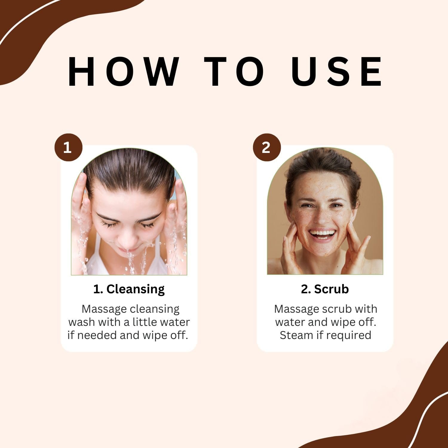 Aroma treasures Chocolate Facial Kit for all skin type (One time use kit) thumbnail