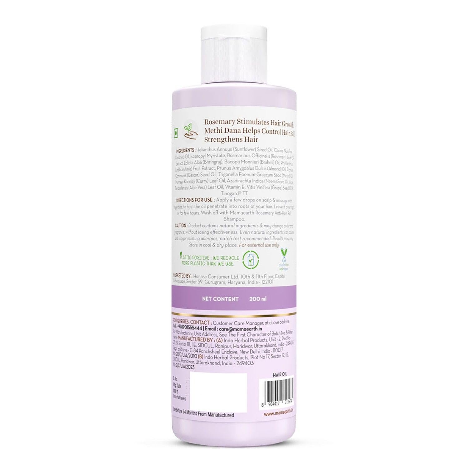 Mamaearth Rosemary Oil /200ml thumbnail