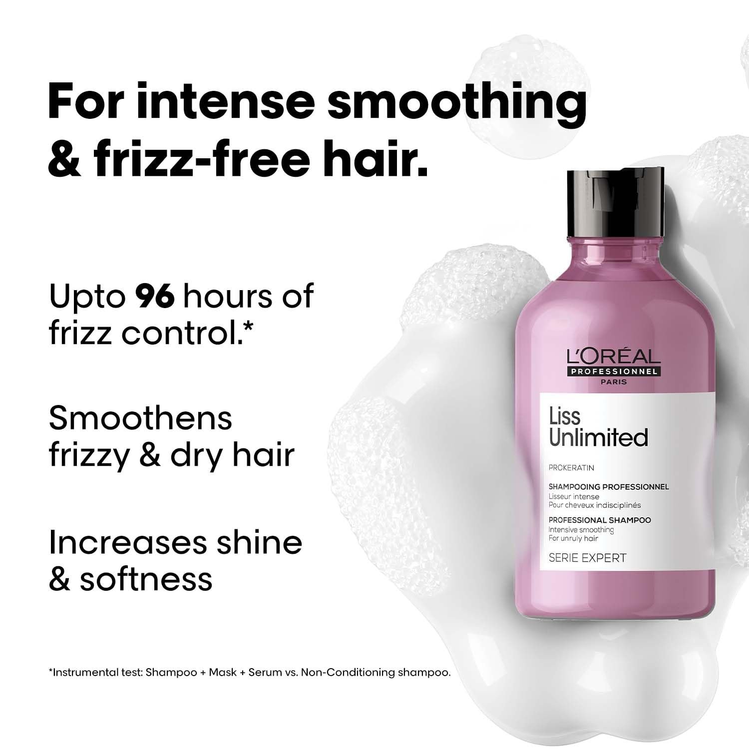 L'Oréal Professionnel Liss Unlimited Shampoo for Frizzy Hair - 300ml thumbnail