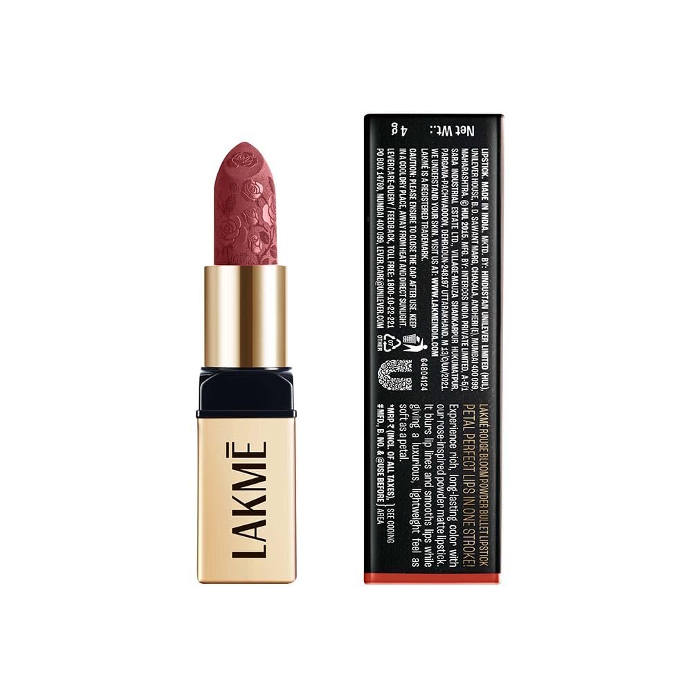 LAKMÉ LAKM Lakme Rouge Bloom Powder Matte Bullet Blush Peony 206-4gm thumbnail