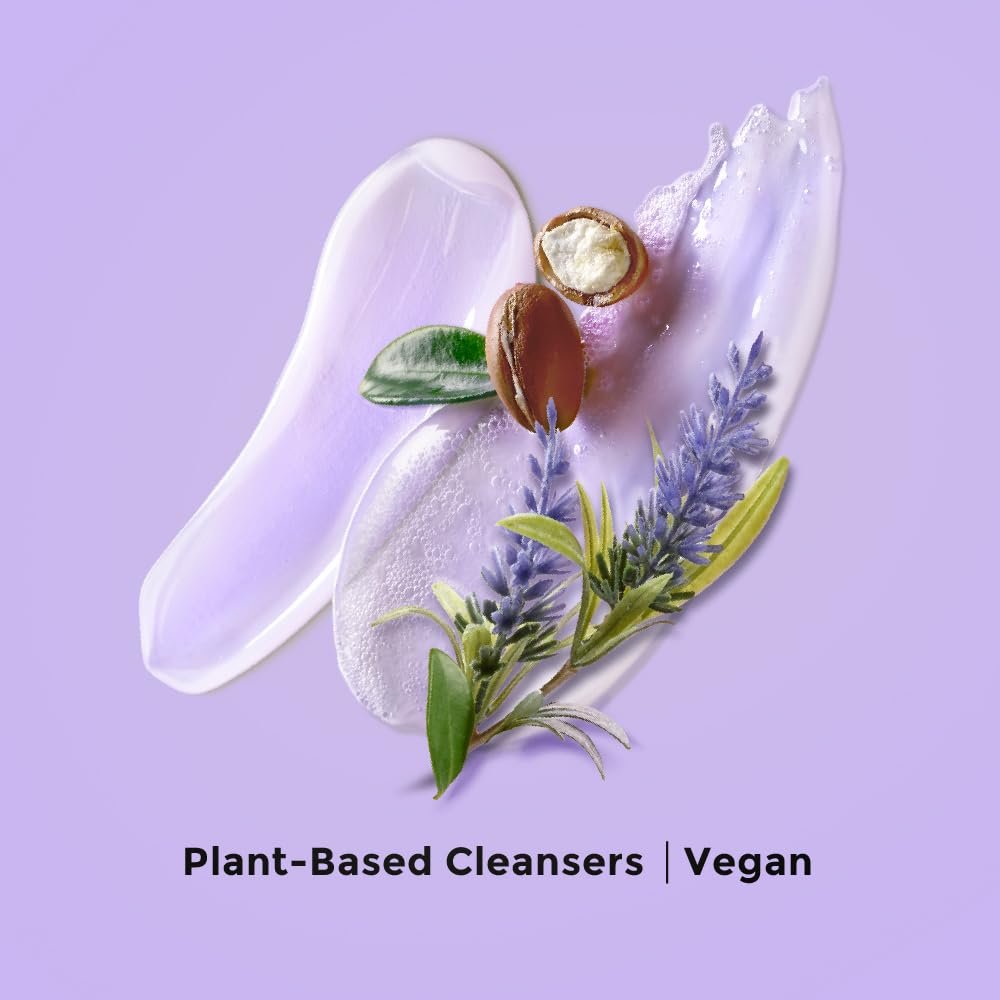 Love Beauty & Planet Argan Oil & Lavender Smooth and Serene Shampoo | Sulfate-Free Formula for Smooth, Soft & Manageable Hair | No Parabens, No Dyes | 200ml    Make the shampoo title more ma thumbnail