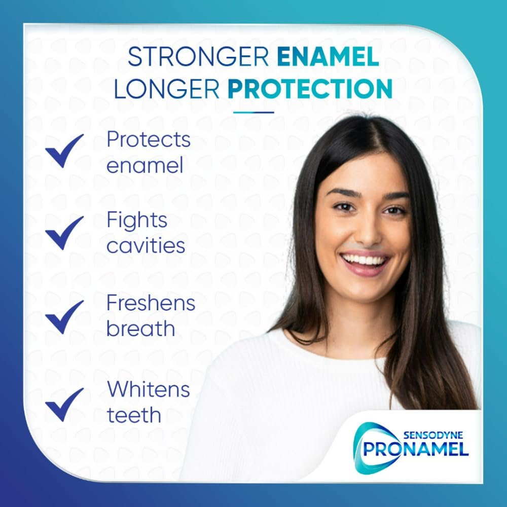 Sensodyne Pronamel Enamel Protection Toothpaste 140g (2 x 70g) Combo Pack | Tooth paste for Cavity Protection, Fresh Breath thumbnail