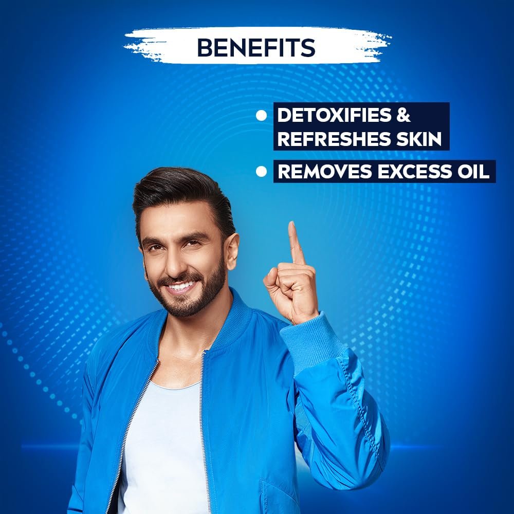 NIVEA MEN All in 1 Charcoal Face Wash 100 g thumbnail