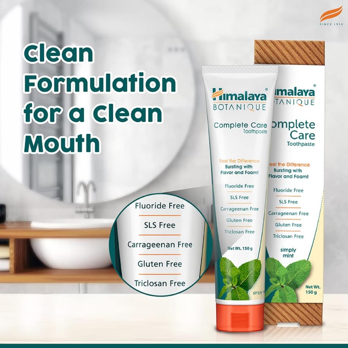 Himalaya Botanique Complete Care Toothpaste 150g thumbnail