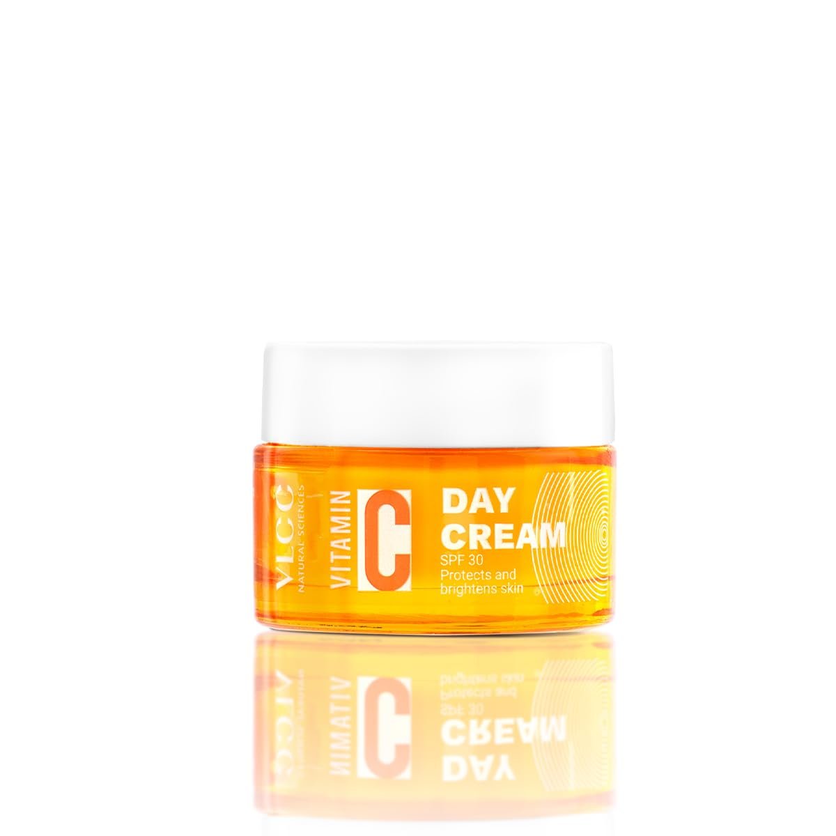 VLCC Vitamin C Day Cream SPF 30-50g - Protects, Boost Collagen, and Brightens Skin | With 15% Vitamin C, Vitamin E, Green Tea, and Mulberry Extracts. thumbnail