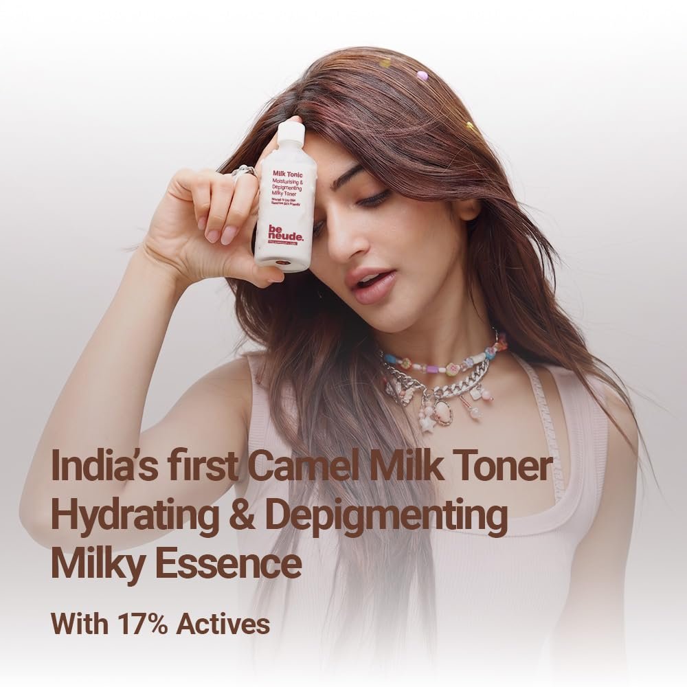 Be Neude Camel Milk-based Depigmenting & Hydrating Milky Toner with Snail Mucin & Ceramides 100 ml - Milk Tonic thumbnail