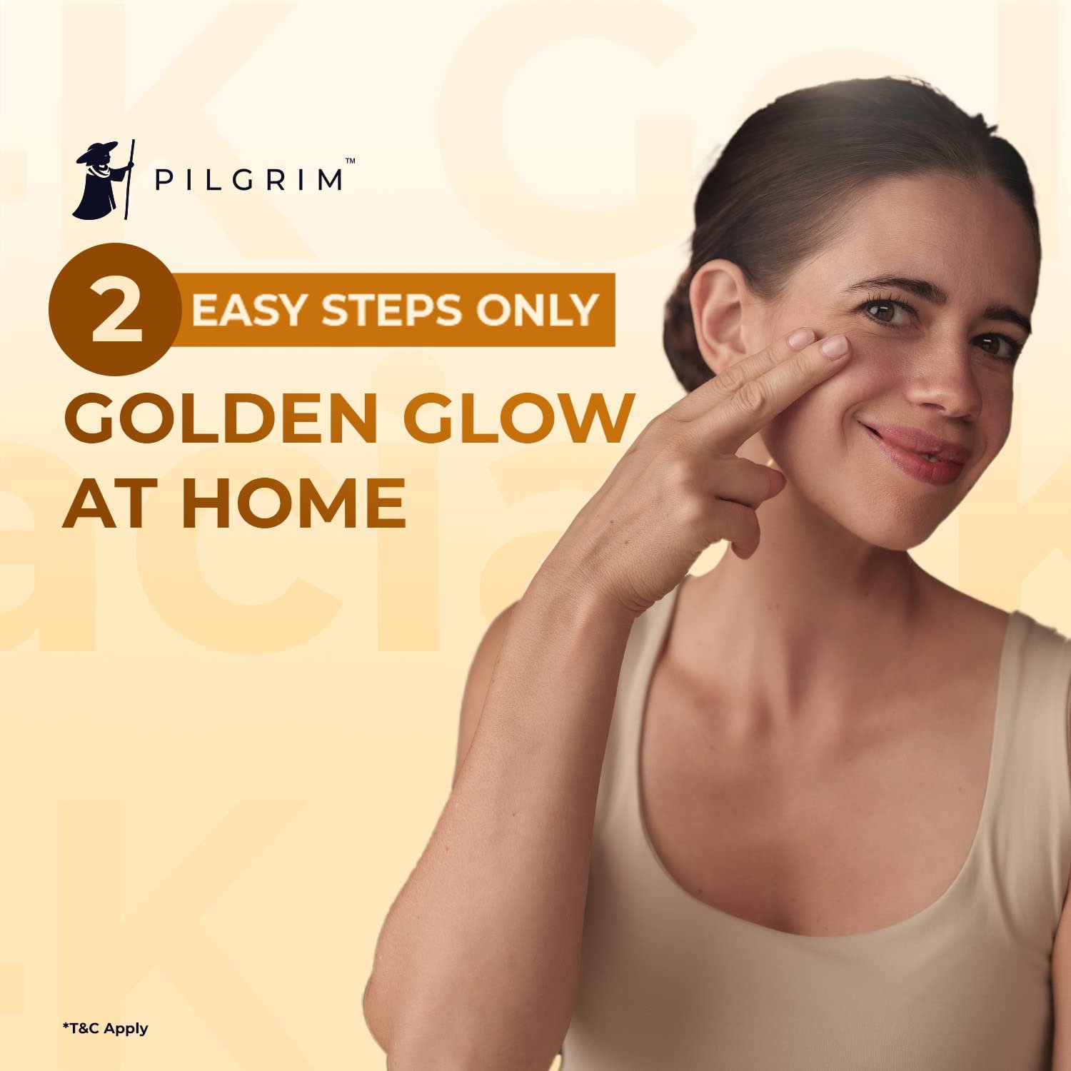 Pilgrim 24K Gold Facial Kit | Dewy Glass Skin Finish | Facial kit for Radiant Look | 24K Gold Face Mask Pack 50gm | 24K Gold Beauty Oil 20ml | Korean Skin Care | For Women & Men thumbnail