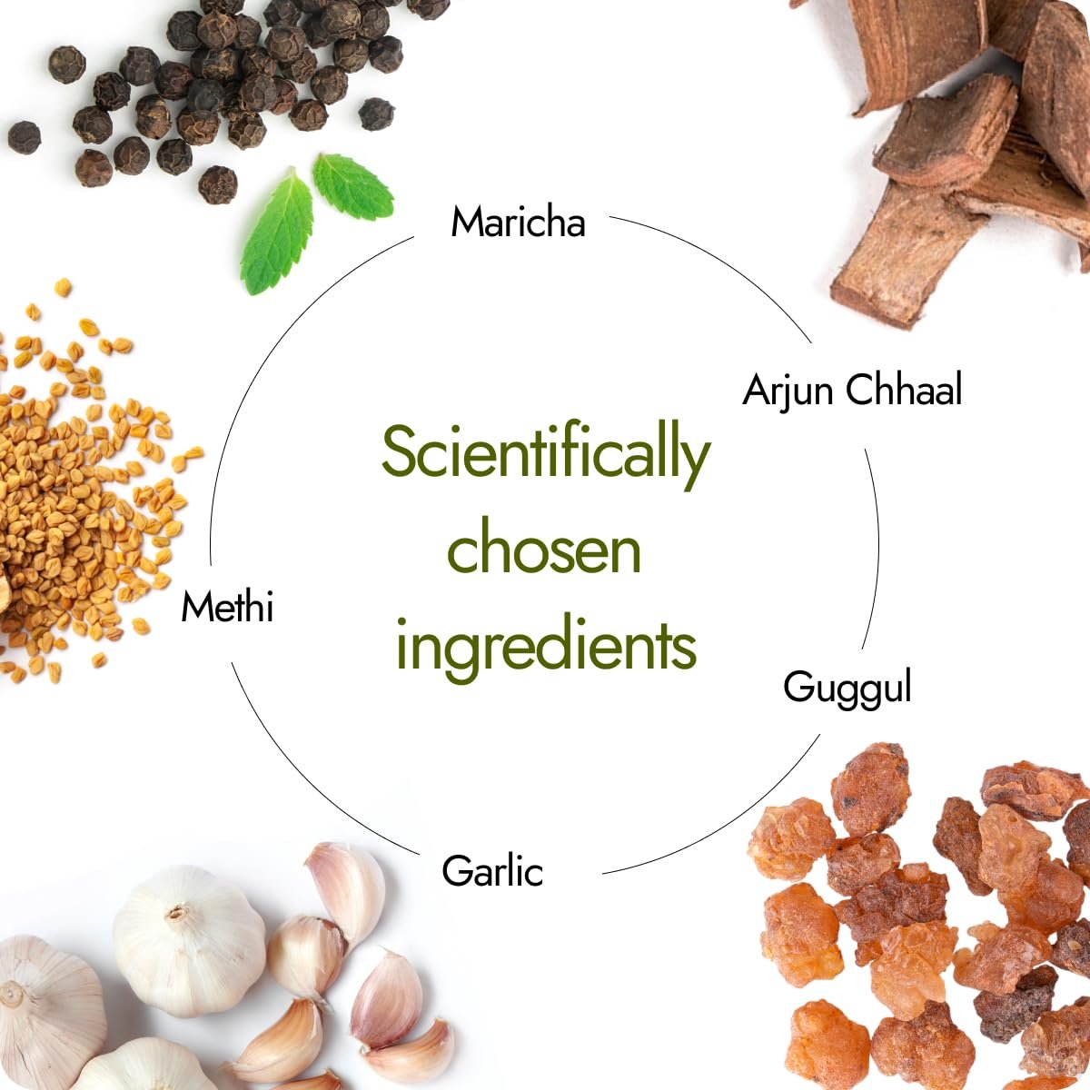 Kapiva Cholest Fit Capsules | Modern Ayurvedic Cholesterol Care | 6 Herbs - Arjuna Chhaal, Garlic, Apple Cider Vinegar| Helps Reduce Cholesterol | 60 N thumbnail