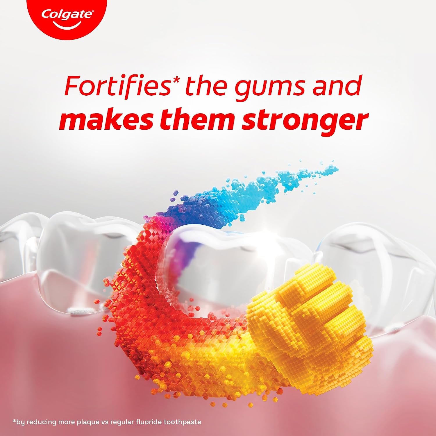 Colgate Total Plaque Release Toothpaste, 3X More Effective at Fighting Plaque, Reduces Gum Problems, Antibacterial and Enamel Protection Tooth Paste, Fresh Breath, 80g thumbnail