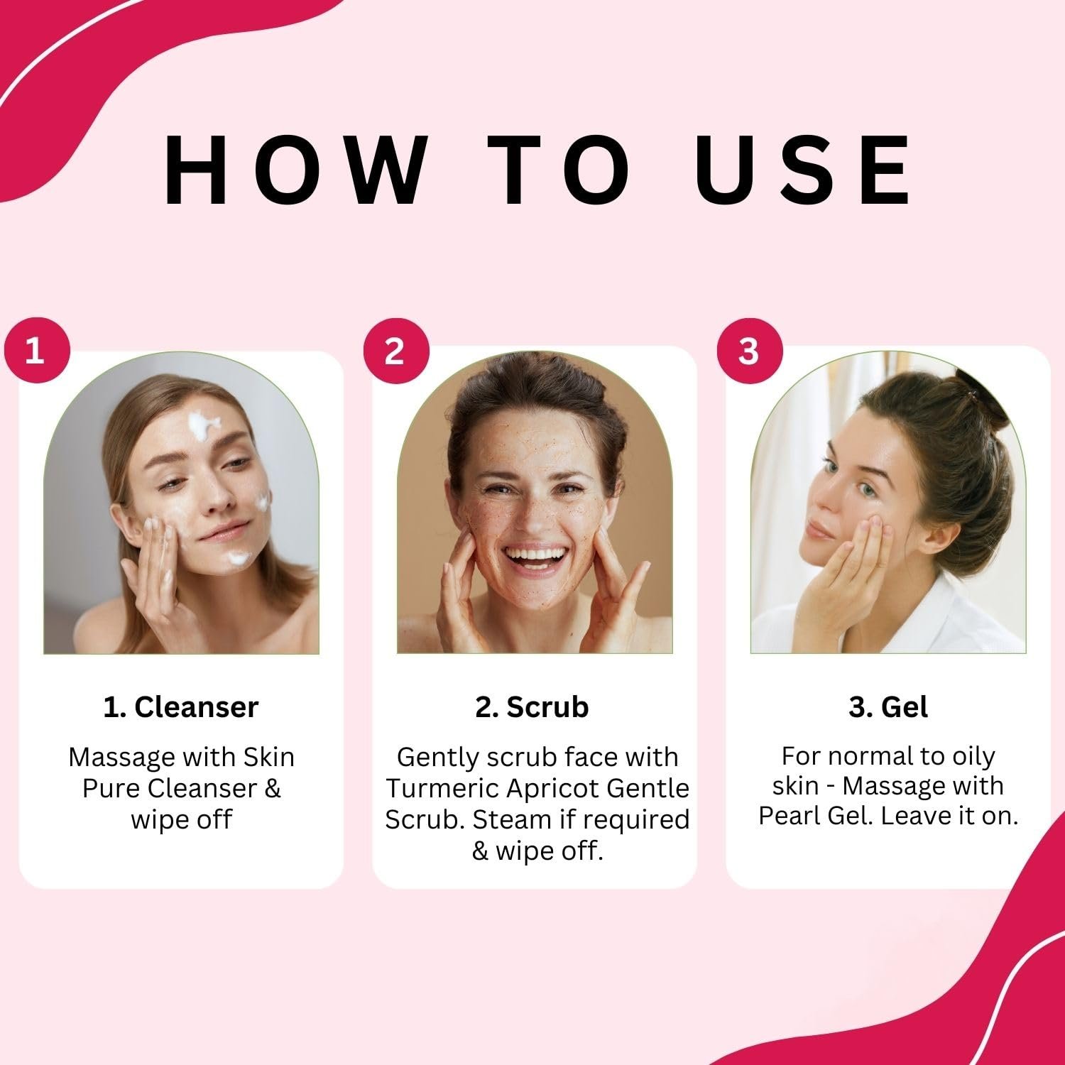 Aroma treasures one time use Pearl facial kit for all skin type thumbnail