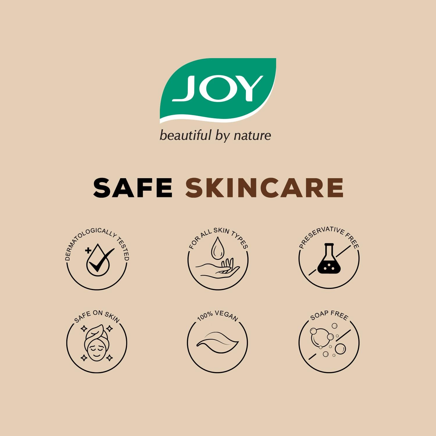 Joy Exfoliating Coffee Face & Body Scrub for Men & Women (200gm) | Anti Pollution Scrub with Coconut & Coffee | Deeply Exfoliates & Removes Dirt | 100% Vegan & Gentle on Skin thumbnail