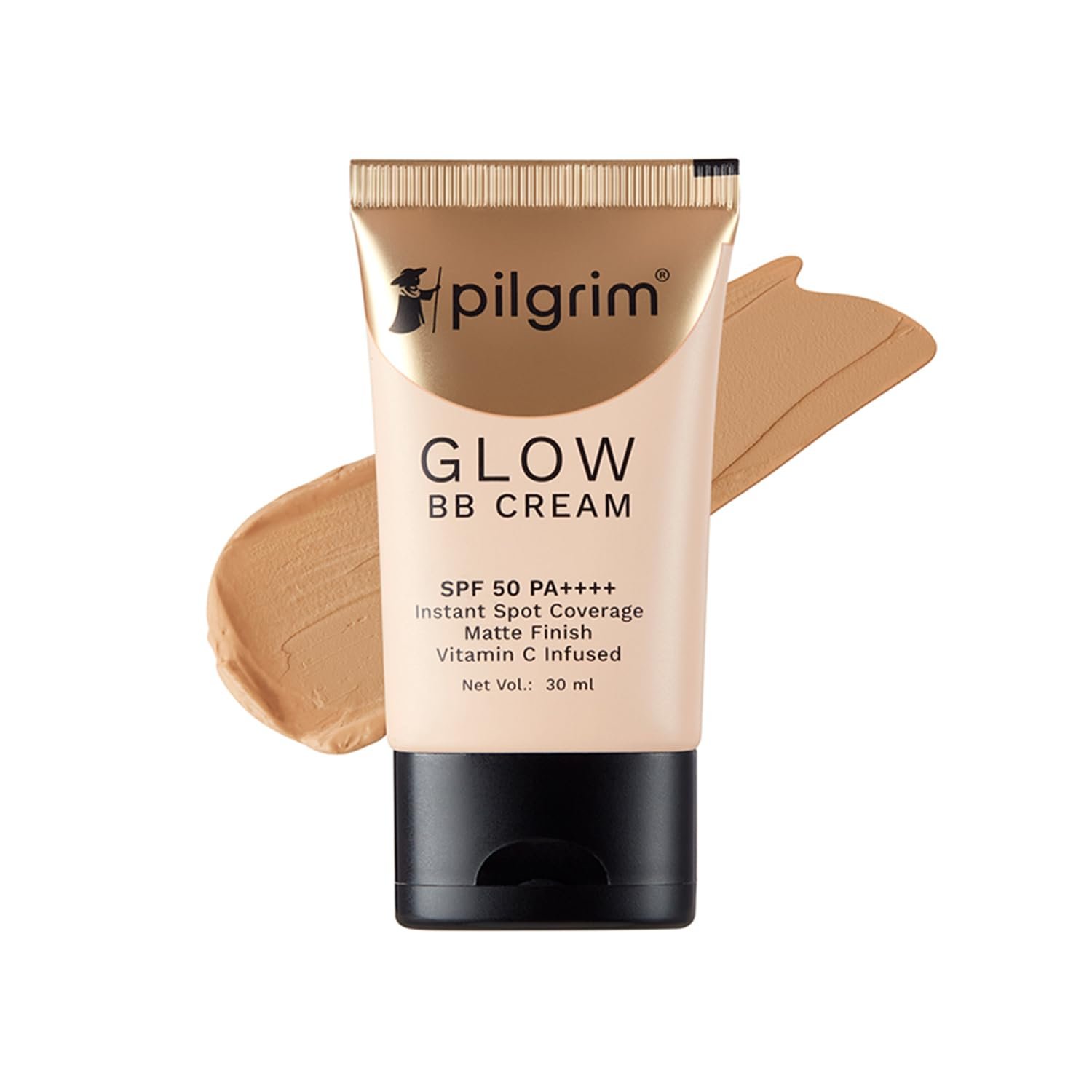 Pilgrim Almond Glow 3-IN-1 BB Cream SPF 50 PA++++ With Niacinamide, Hyaluronic Acid & Vit C thumbnail