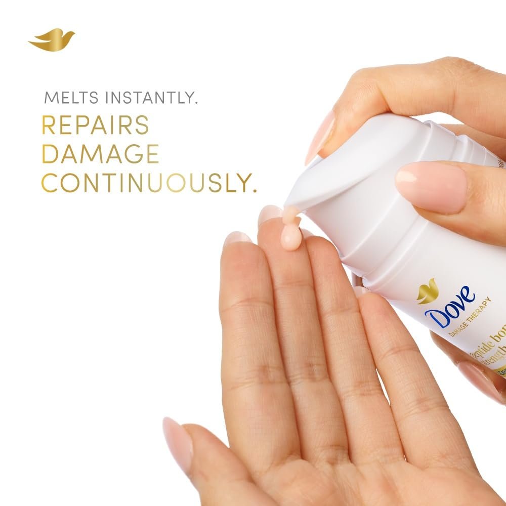 Dove Peptide Bond Strength Leave-in Crème Serum 52 ml |Enriched with 5% PROTEIN PEPTIDE Complex| Lightweight Texutre | Continuous Damage repair thumbnail