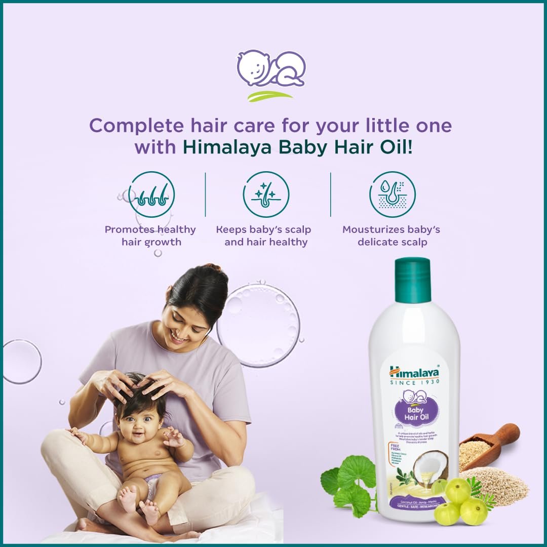 Himalaya Baby Hair Oil 200ml thumbnail