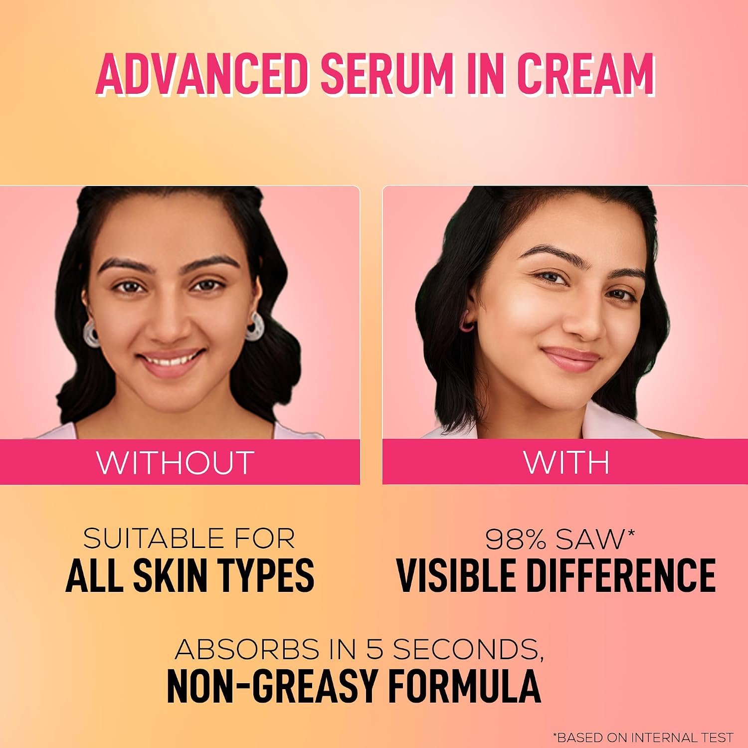 RENEE Everyday Face Bright Serum In Cream | Brighter, Hydrated Skin | Reduces Dark Spots, Even Skin Tone | With Niacinamide, Hyaluronic acid & Glutathione | 50 ml thumbnail