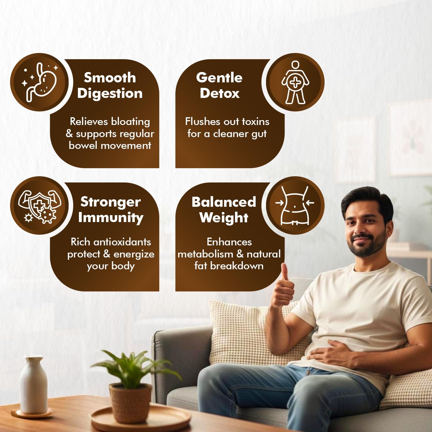Baidyanath Ayurved Triphala 60 Tablets | Supports Healthy Digestion | Improves Bowel Wellness| thumbnail