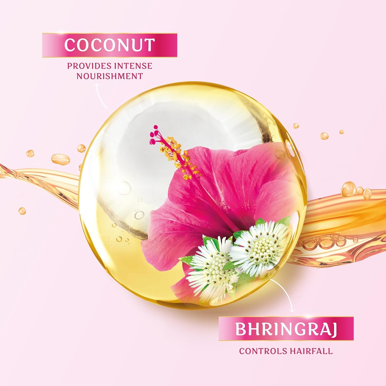 Parachute Advansed Bhringraj & Hibiscus enriched Coconut Hair Oil| Reduces Hair Fall| Suitable for All Hair Types |300ml thumbnail