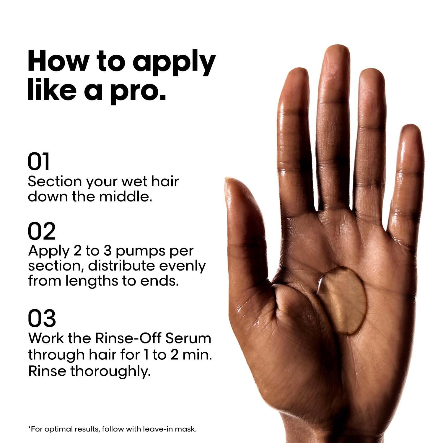L'Oréal Professionnel Absolut Repair Molecular Deep Repairing Rinse-off Serum for Very Damaged Hair | 3X more strength and Deep Repair With 2% Peptides Bonder & 5 Amino Acids, 250ml thumbnail