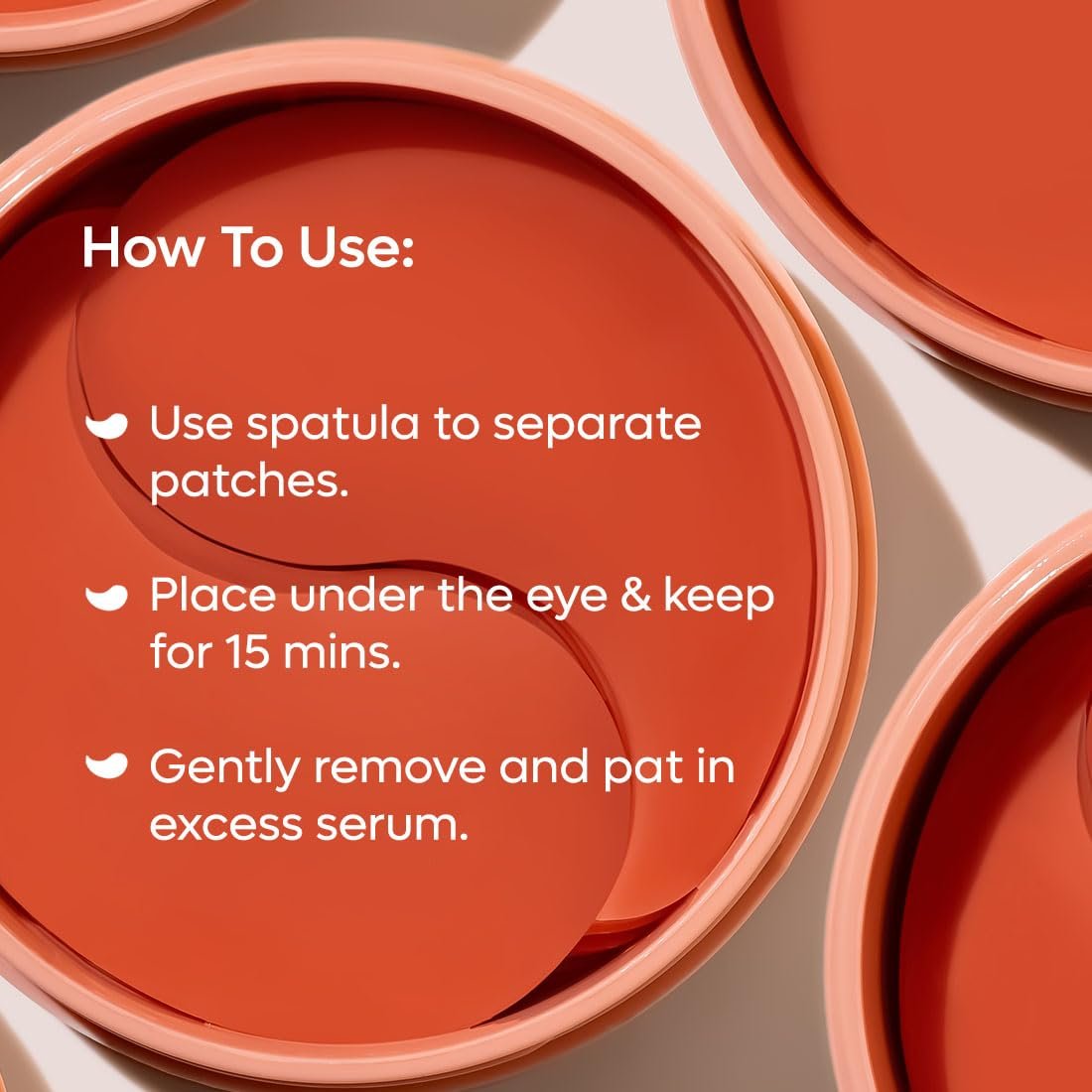 mCaffeine Cooling Under Eye Serum Patch for Brightness | Reduces Pigmentation with 4% Niacinamide & Kombucha Tea | Under Eye Patch Mask | thumbnail