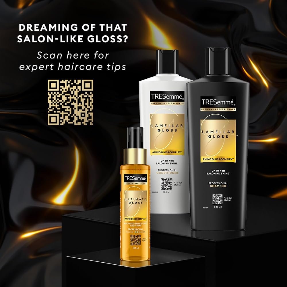 TRESemmé Gloss Ultimate Ultra Shine Hair Serum with Macadamia Oil & Vitamin E | Hair Serum for Smooth, Frizz-Controlled & Super-Shiny Finish | 50ml thumbnail